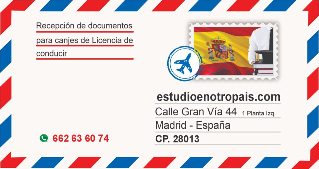 Envío documentación